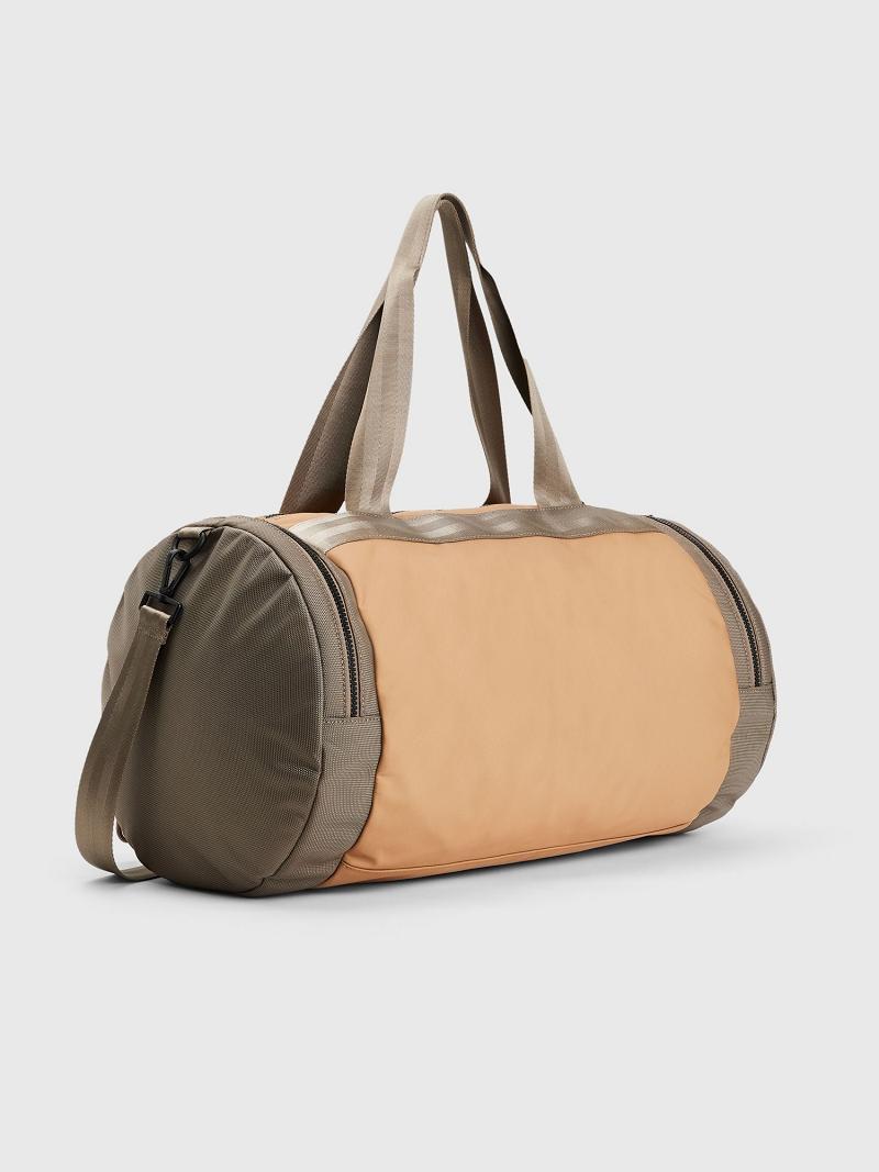 Férfi Tommy Hilfiger Utility Duffle Táska Khaki | HU 1497GSO